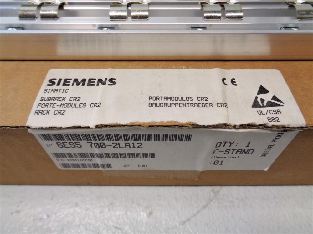 Siemens Simatic S5 Subrack CR2 #6ES5 700-2LA12